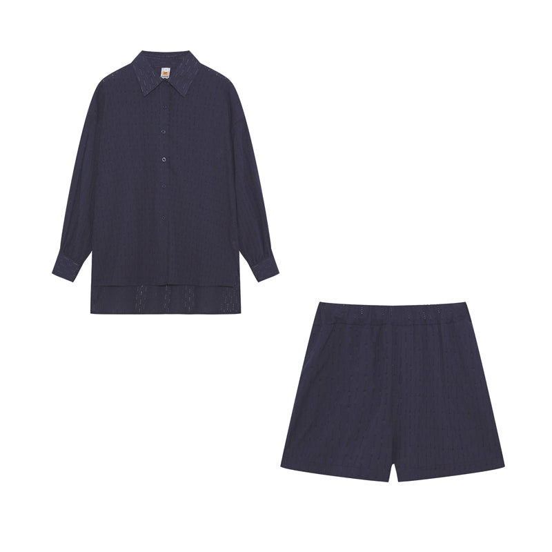 THE ELIZA | BREEZY SHIRT AND SHORTS SET