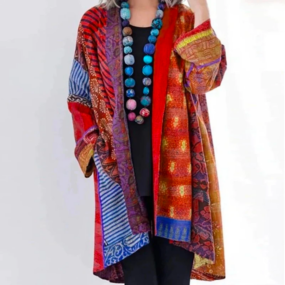 THE ISOLDE | BOHEMIAN PATCHWORK KIMONO
