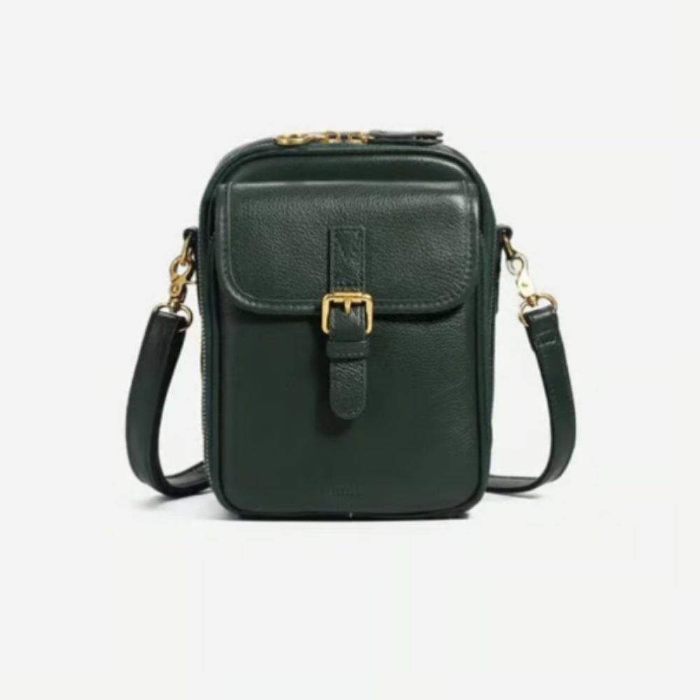 Maëlys THE MAELYS | RFID-PROTECTED CLASSIC LEATHER CROSSBODY