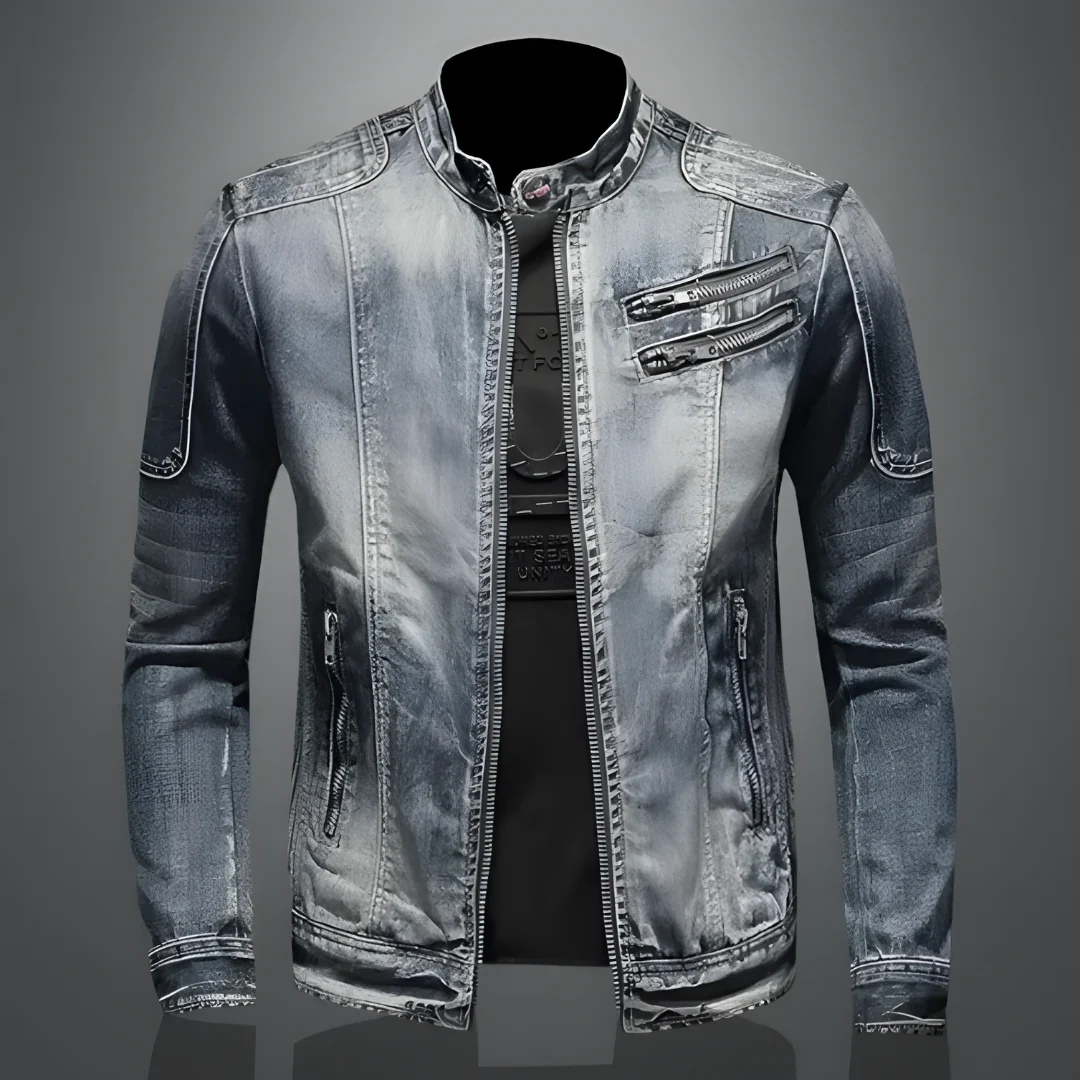THE HARPER | VINTAGE WASH JEAN JACKET