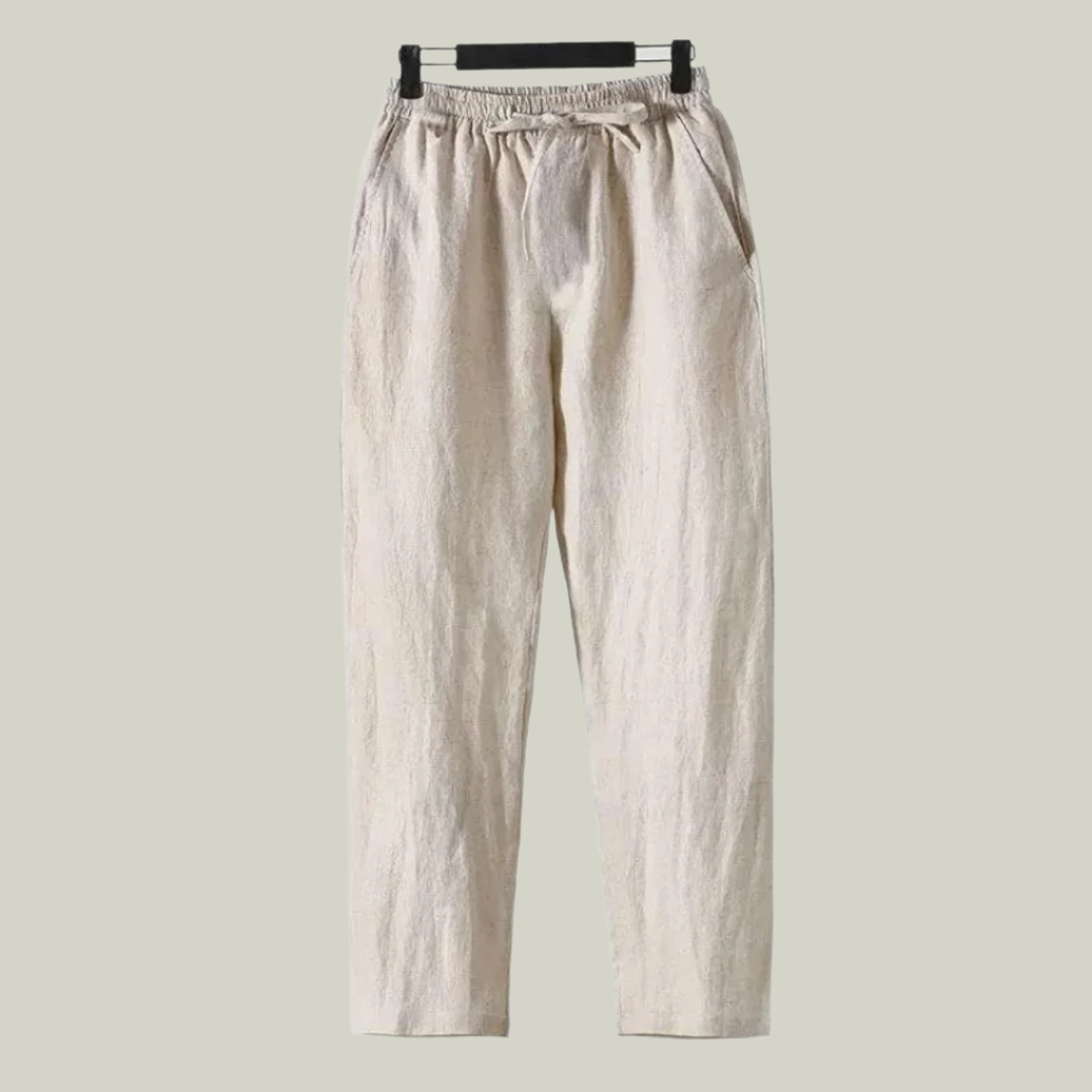 THE ANDRE | LINEN PANTALON STRAIGHT FIT