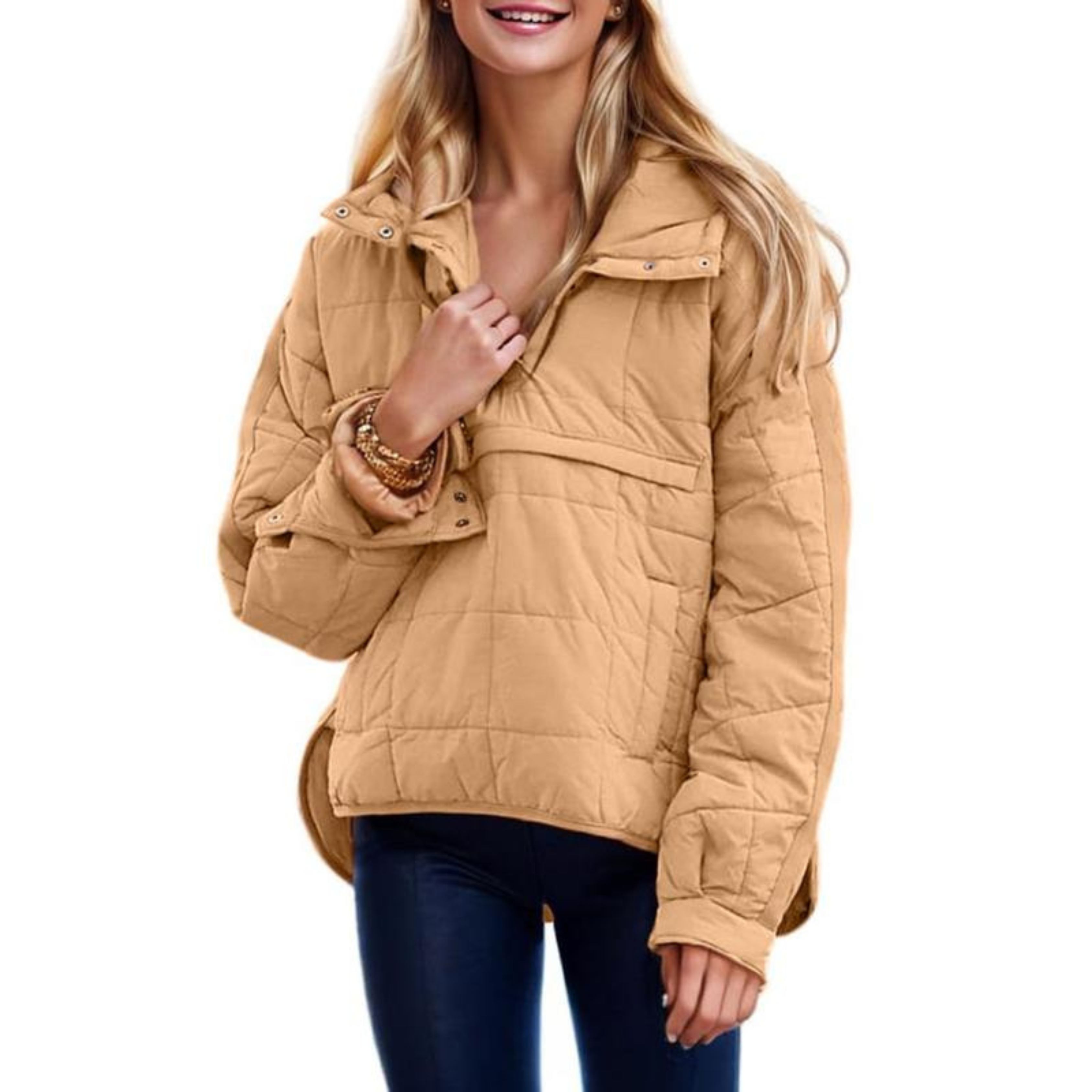 THE MARCELLA | COZY HOODED PULLOVER