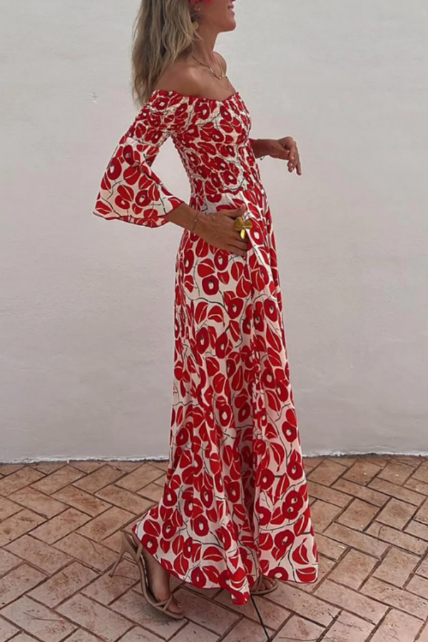 THE SANTINA | FLORAL VACATION MAXI
