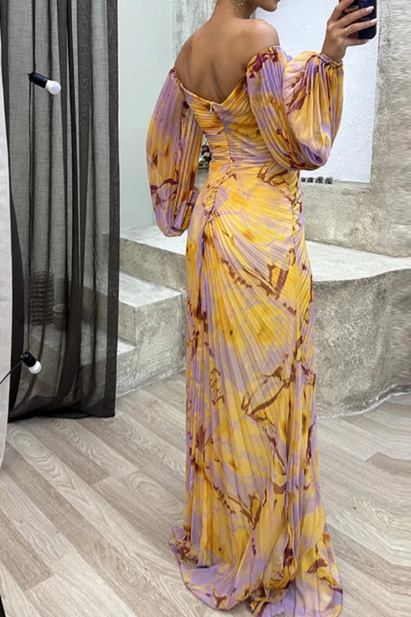 THE AURORA | EMBELLISHED SUNSET MAXI