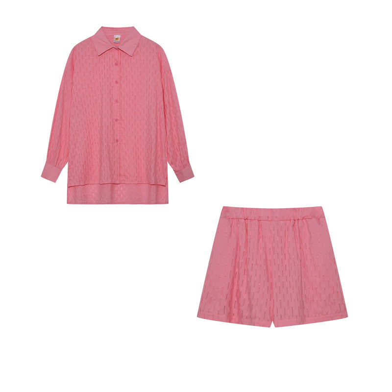 THE ELIZA | BREEZY SHIRT AND SHORTS SET