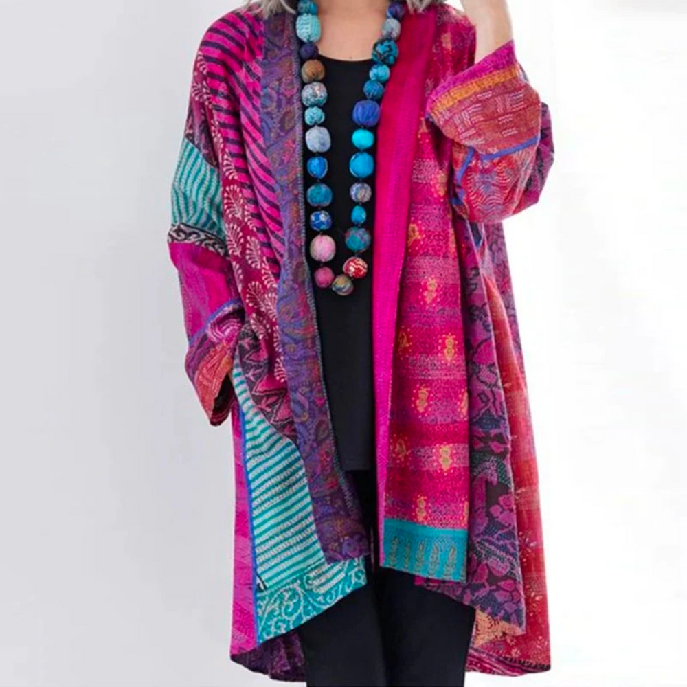 THE ISOLDE | BOHEMIAN PATCHWORK KIMONO