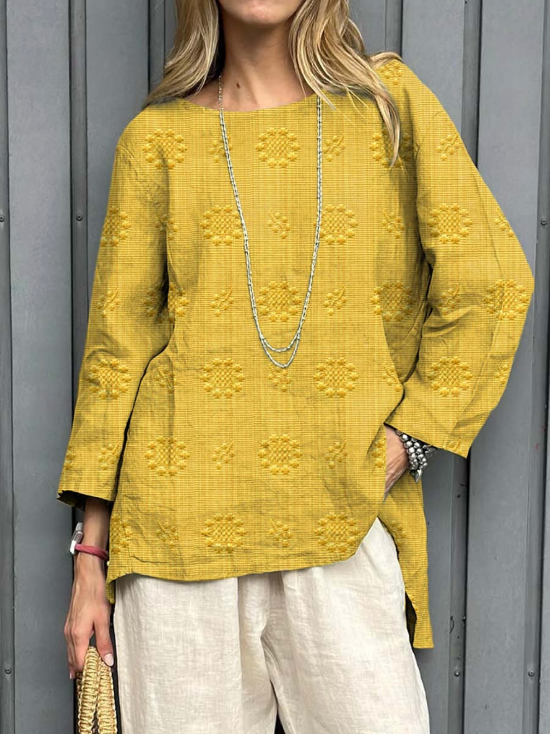 THE ALMA | VINTAGE FLORAL ART PRINT SHIRT
