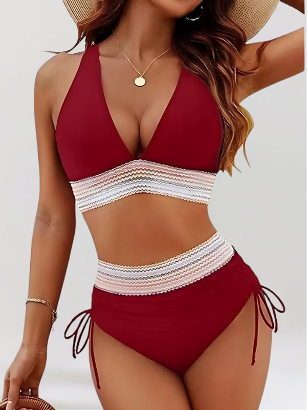 THE SHORELUX | SCULPTING HIGH-WAIST BIKINI SET