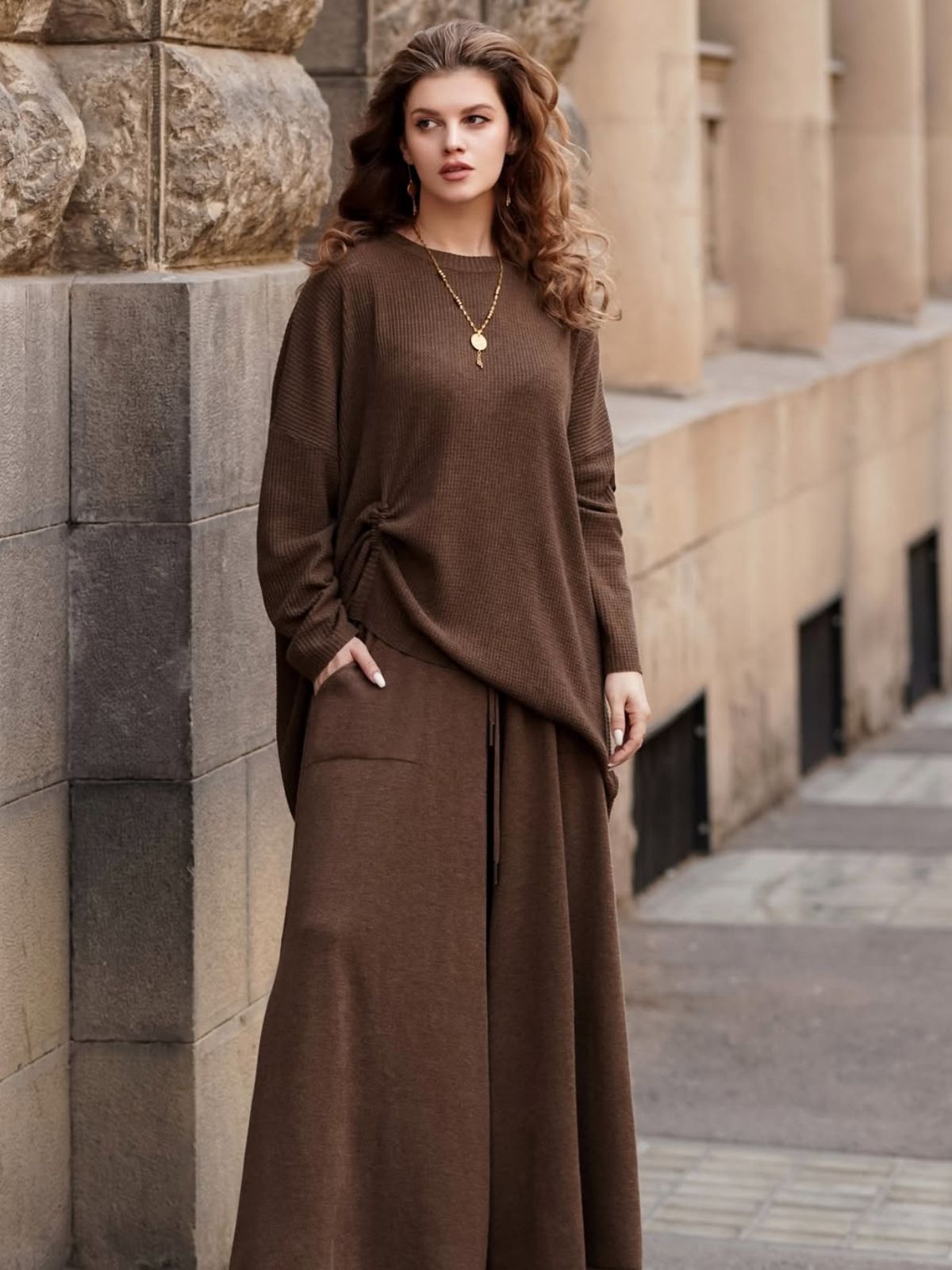 THE CARROW | CASHMERE KNIT SET