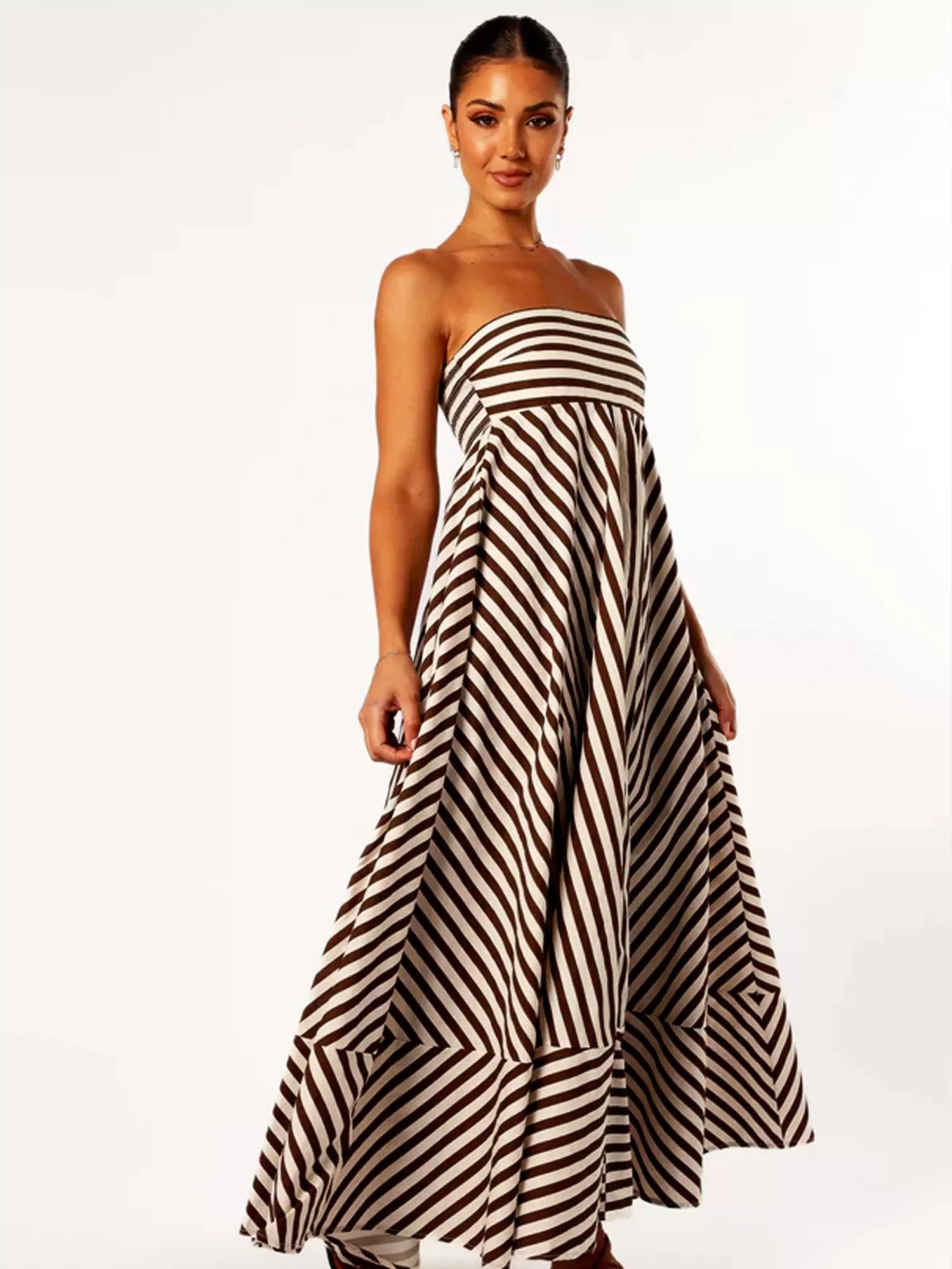 THE LUNA | RUCHED TUMMY CONTROL MAXI DRESS