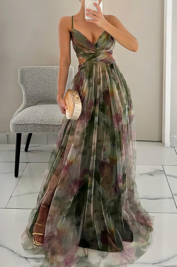 THE GISELLE | BLOOMING FLORAL MAXI DRESS