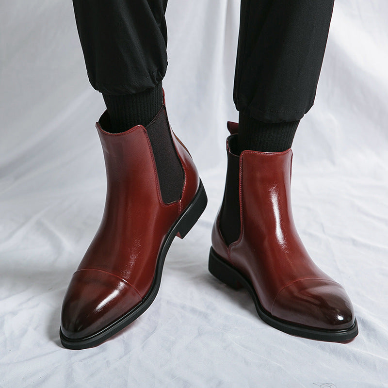 THE MONTGOMERY | LEATHER CHELSEA BOOTS