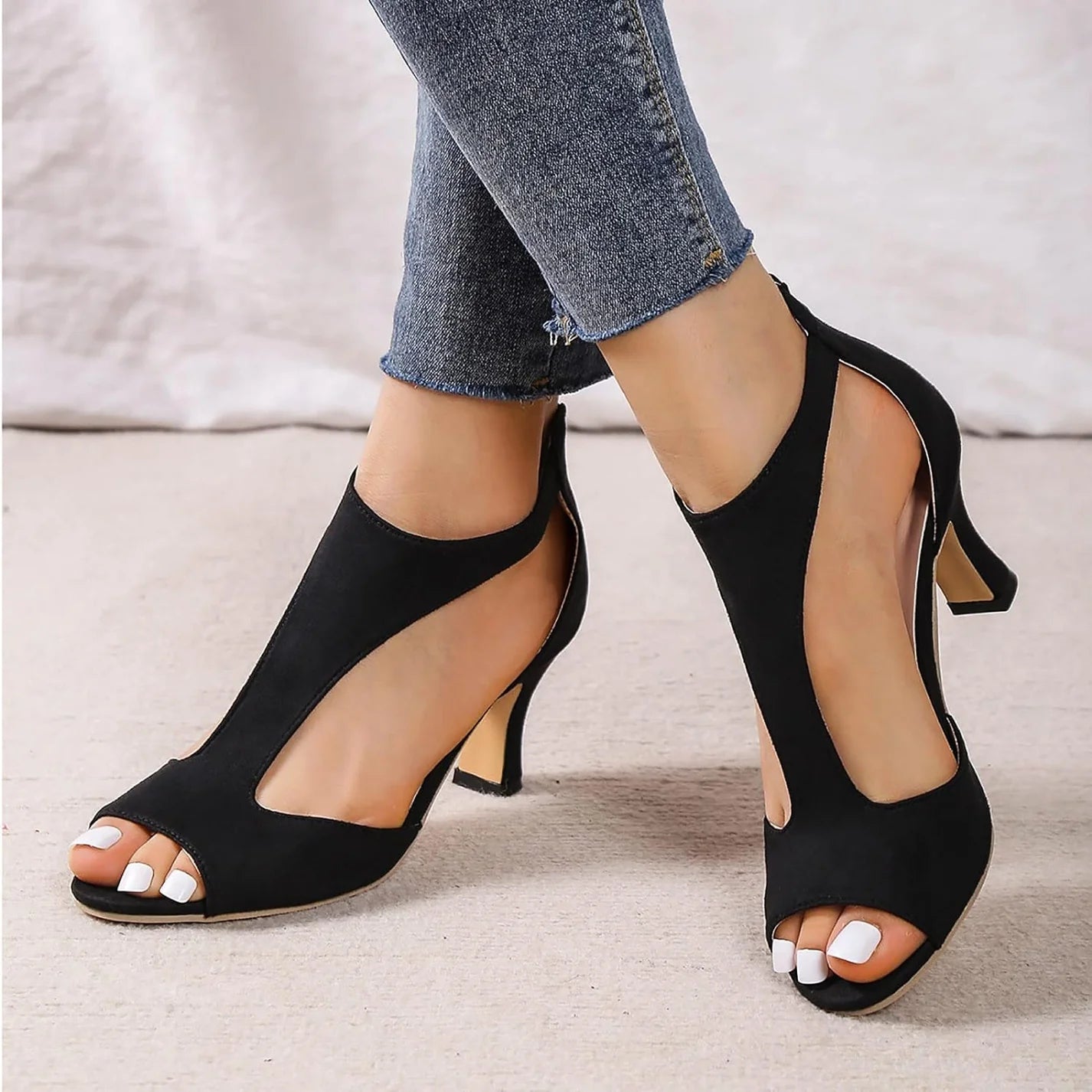 THE CELINE | ORTHOPEDIC LEATHER HEELS