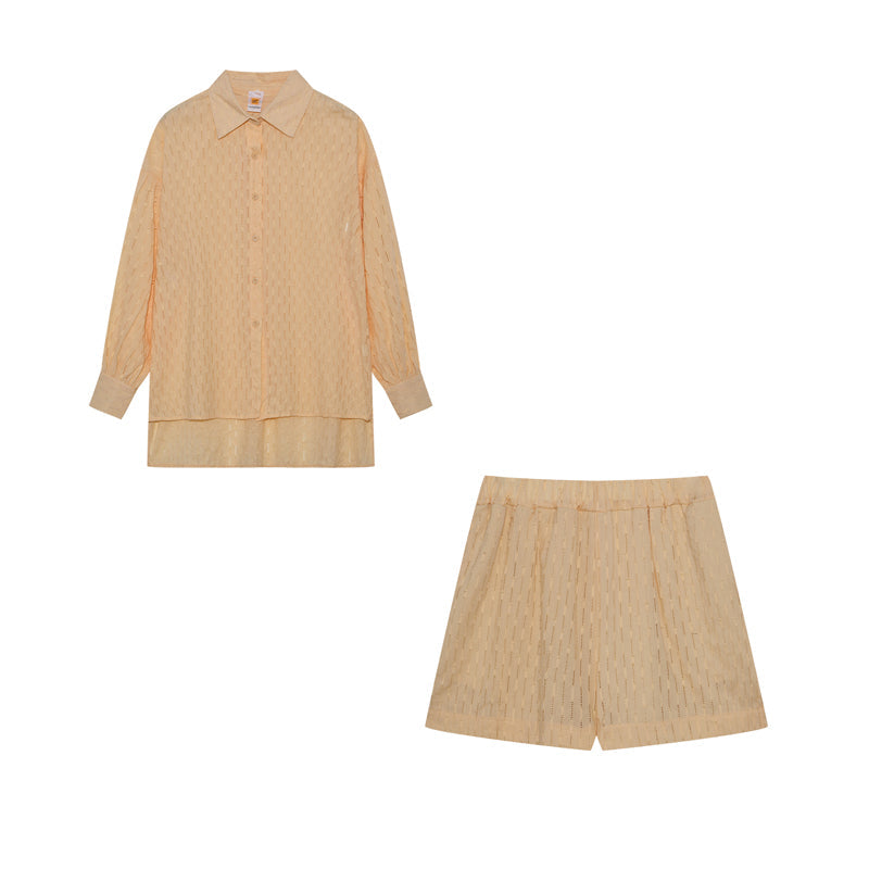 THE ELIZA | BREEZY SHIRT AND SHORTS SET