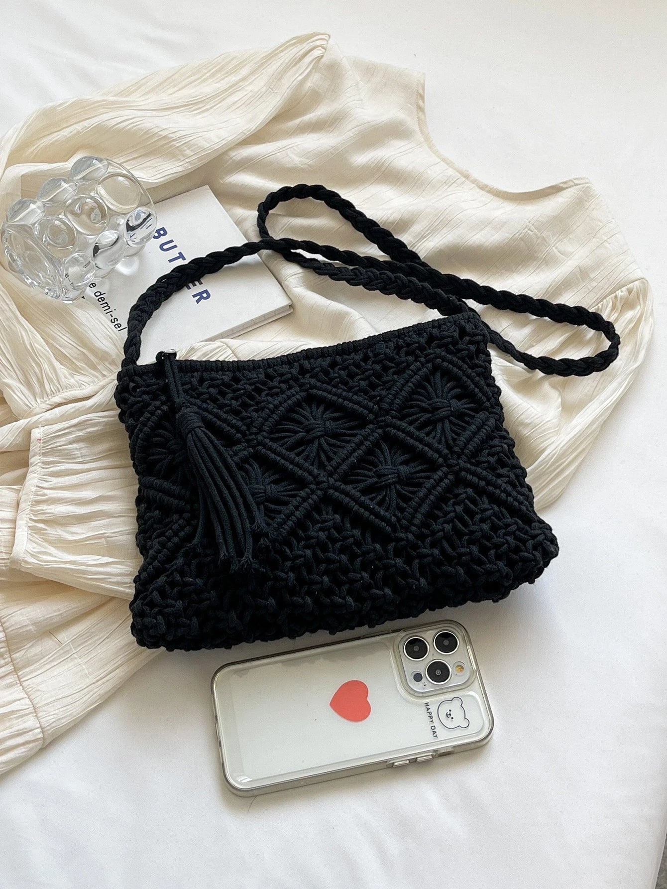THE ONDINA | WOVEN CROSSBODY SHOULDER BAG