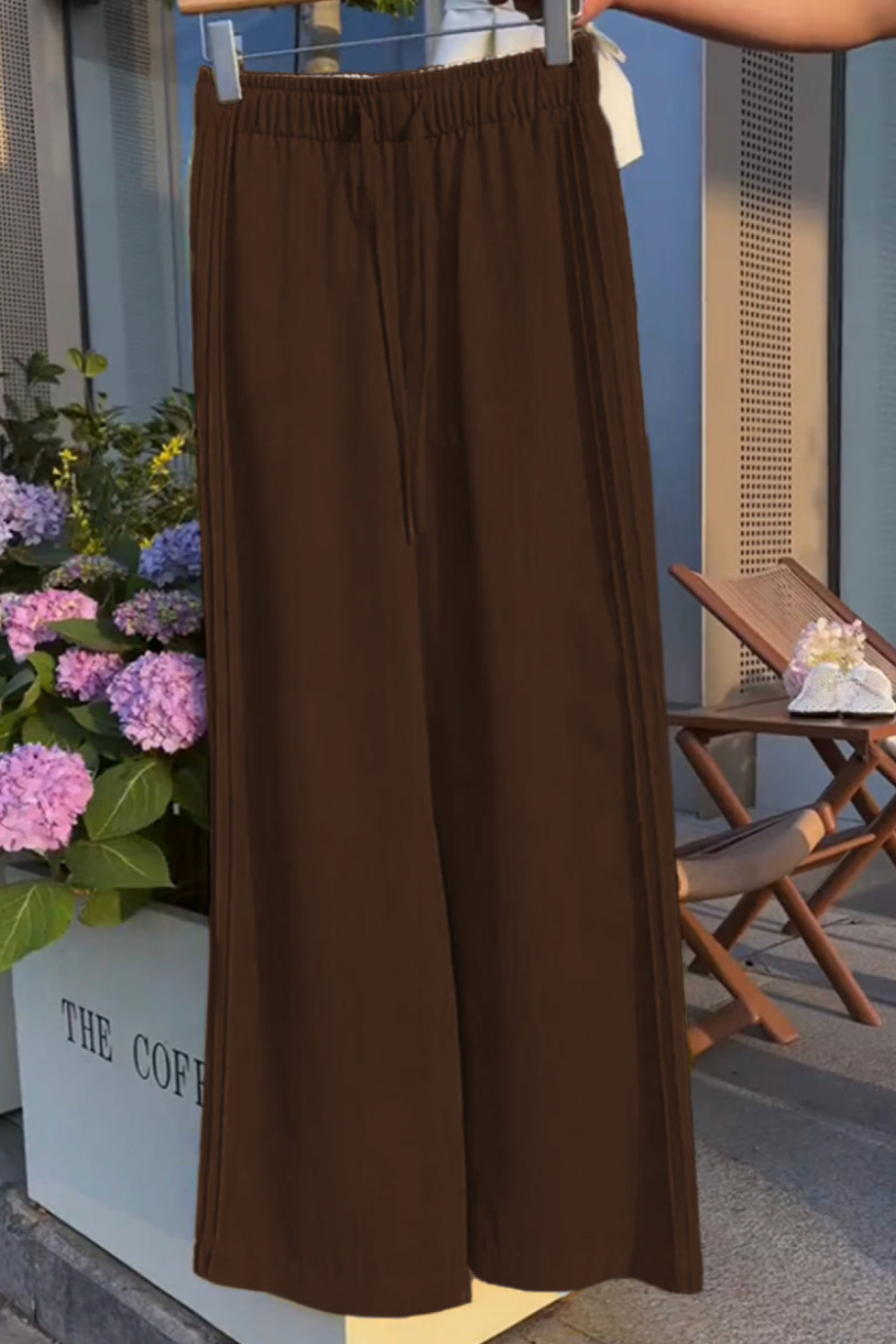 THE NOELLE | WIDE-LEG TENCEL LINEN PANTS