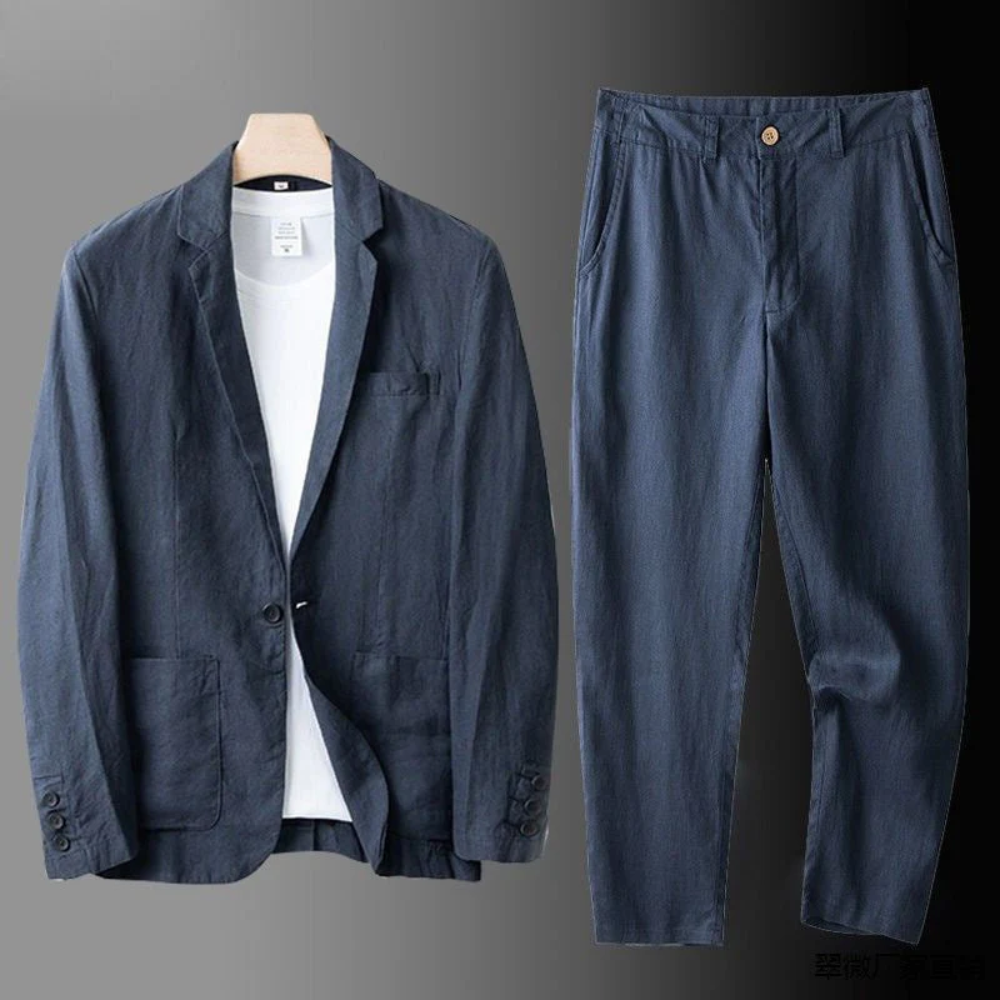 THE ADRIEN | RELAXED LINEN SET