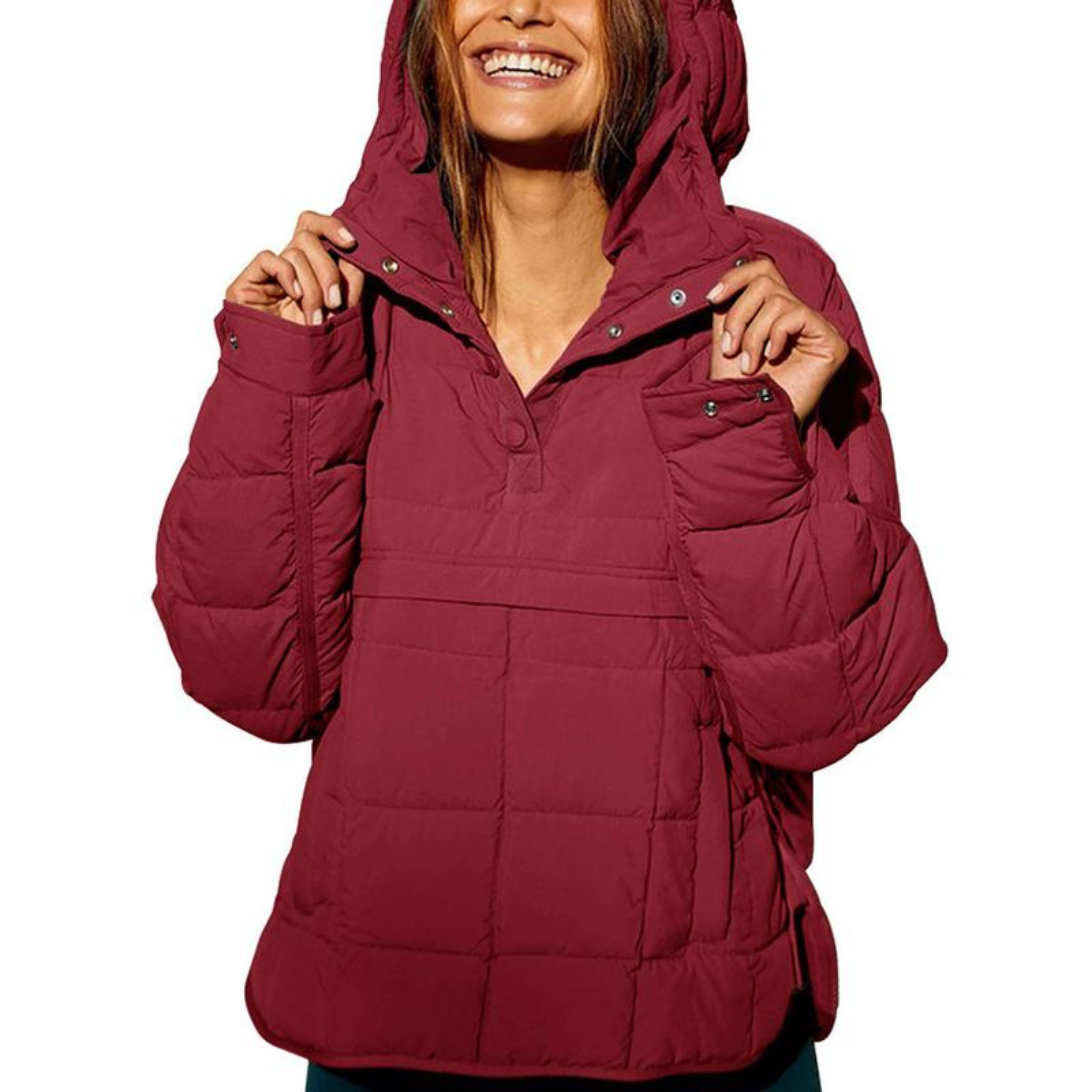 THE MARCELLA | COZY HOODED PULLOVER