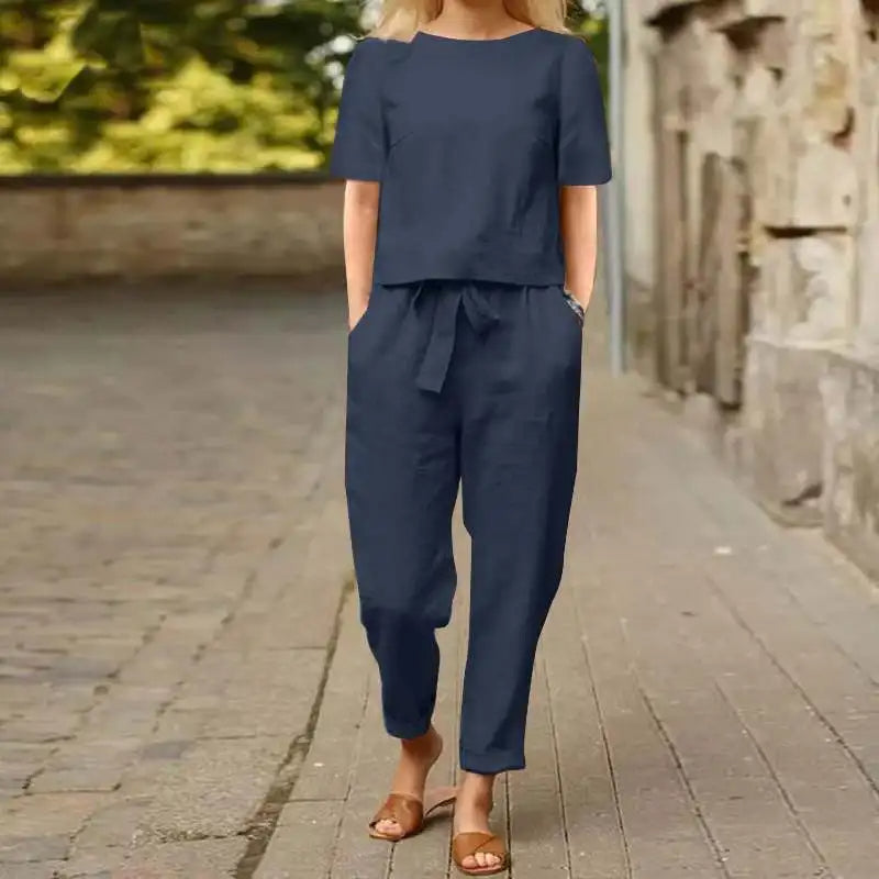 THE CHLOE | STYLISH TWO-PIECE LOUNGE SET