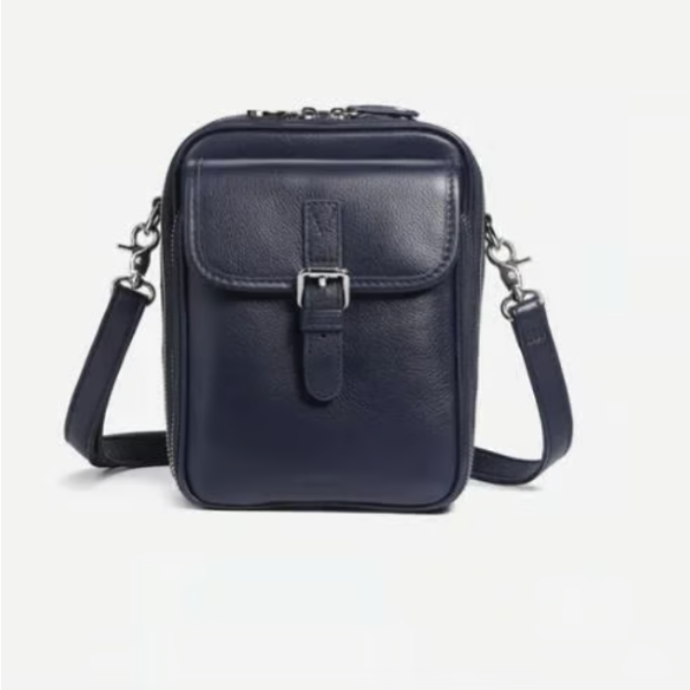 Maëlys THE MAELYS | RFID-PROTECTED CLASSIC LEATHER CROSSBODY