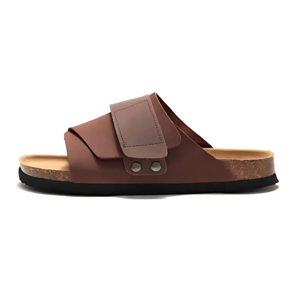 THE BAY BREEZE | SANDALS DARK BROWN