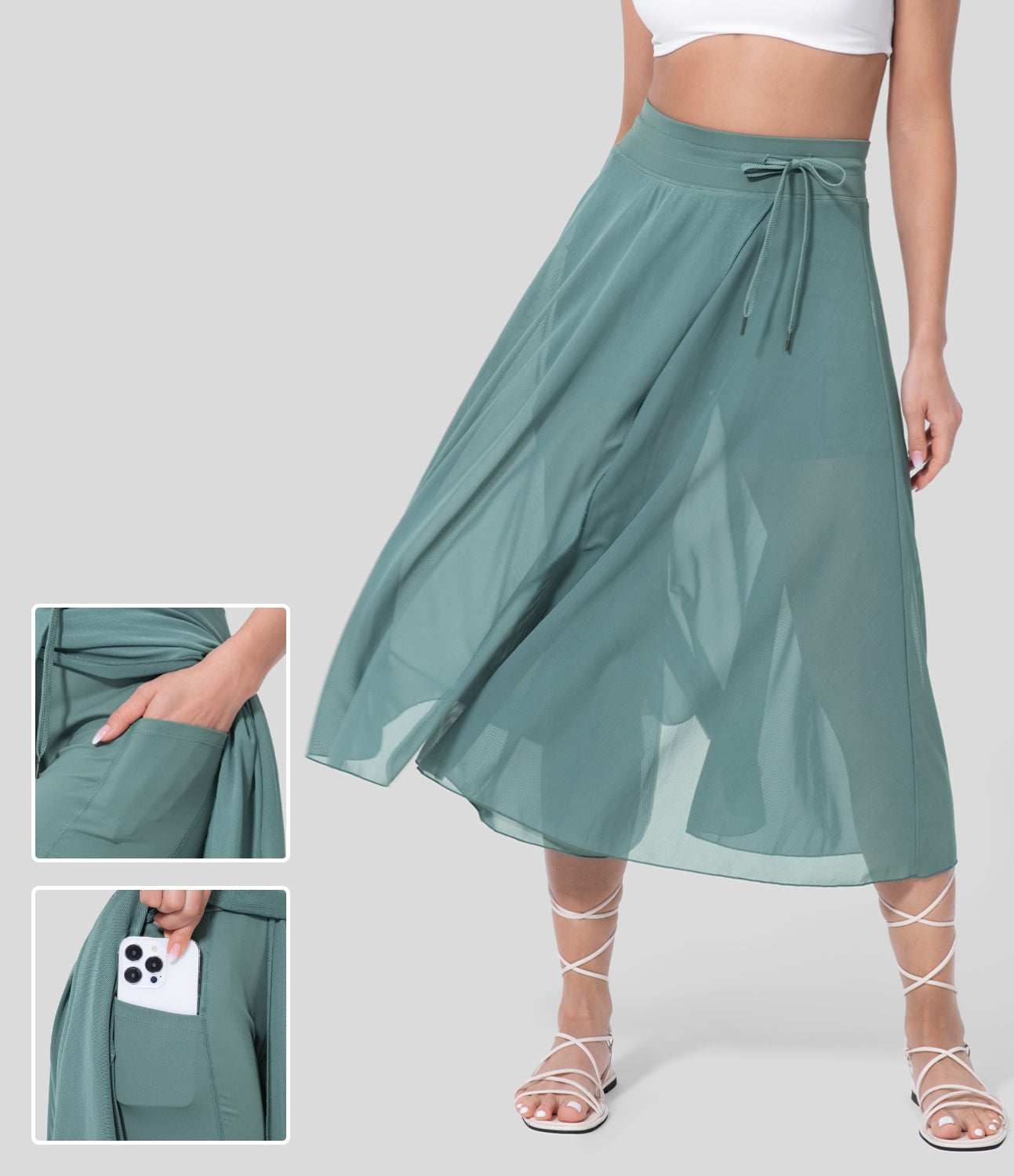 THE MARIS | 2-IN-1 HIGH WAIST SKIRT