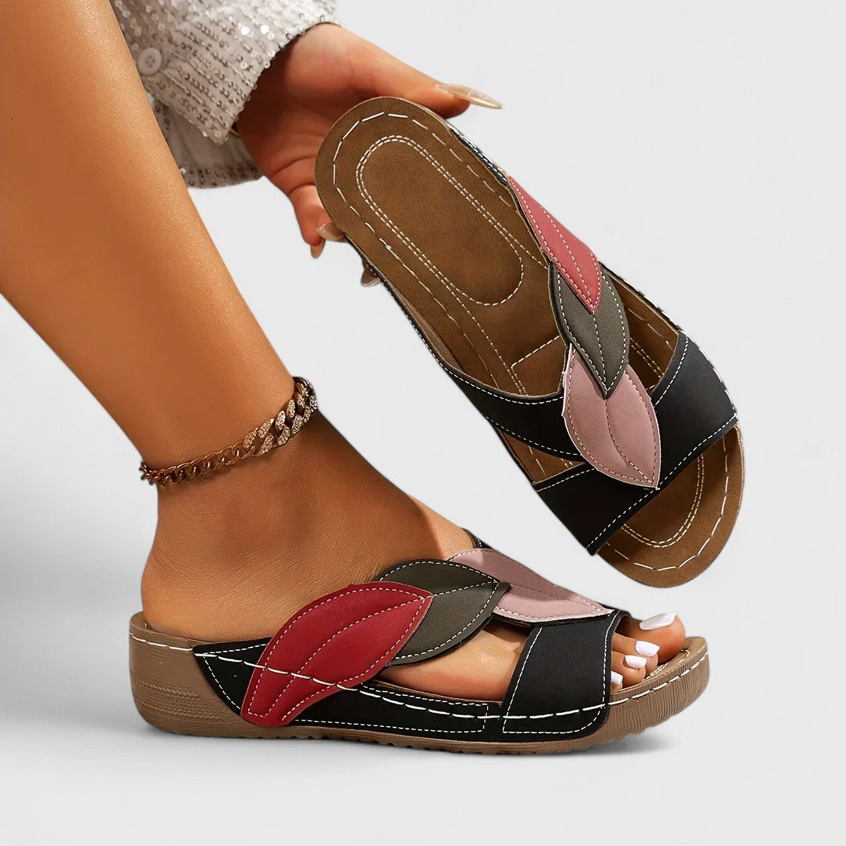 THE CELINE | ORTHO COMFORT SLIP-ON SANDALS