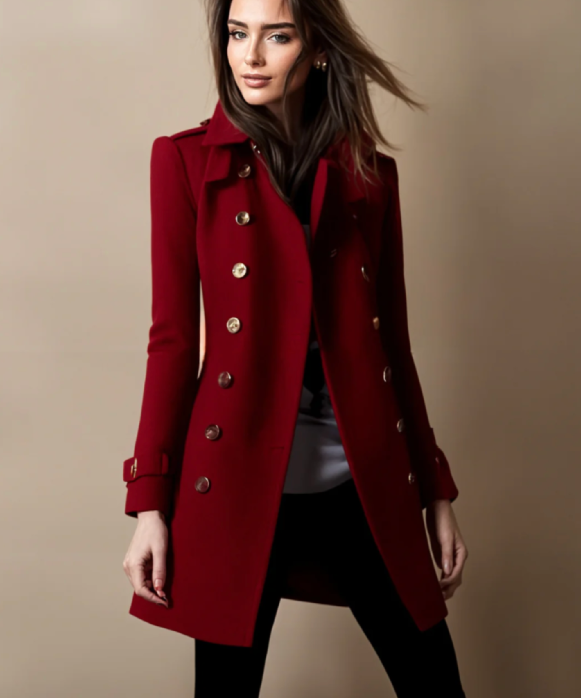 THE WINDSOR | WOOL TRENCH COAT