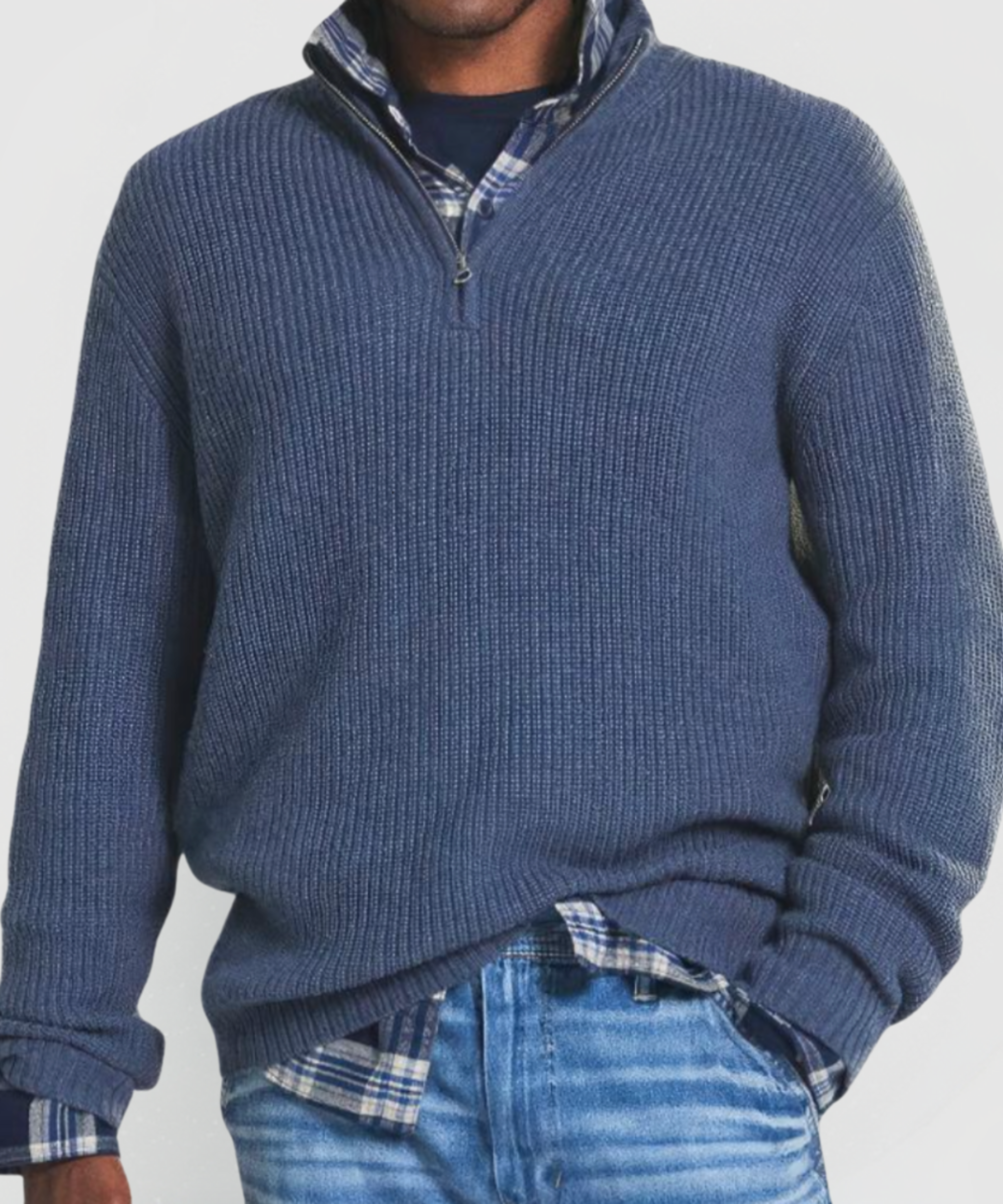 THE CAMDEN | ZIP NECK SWEATER