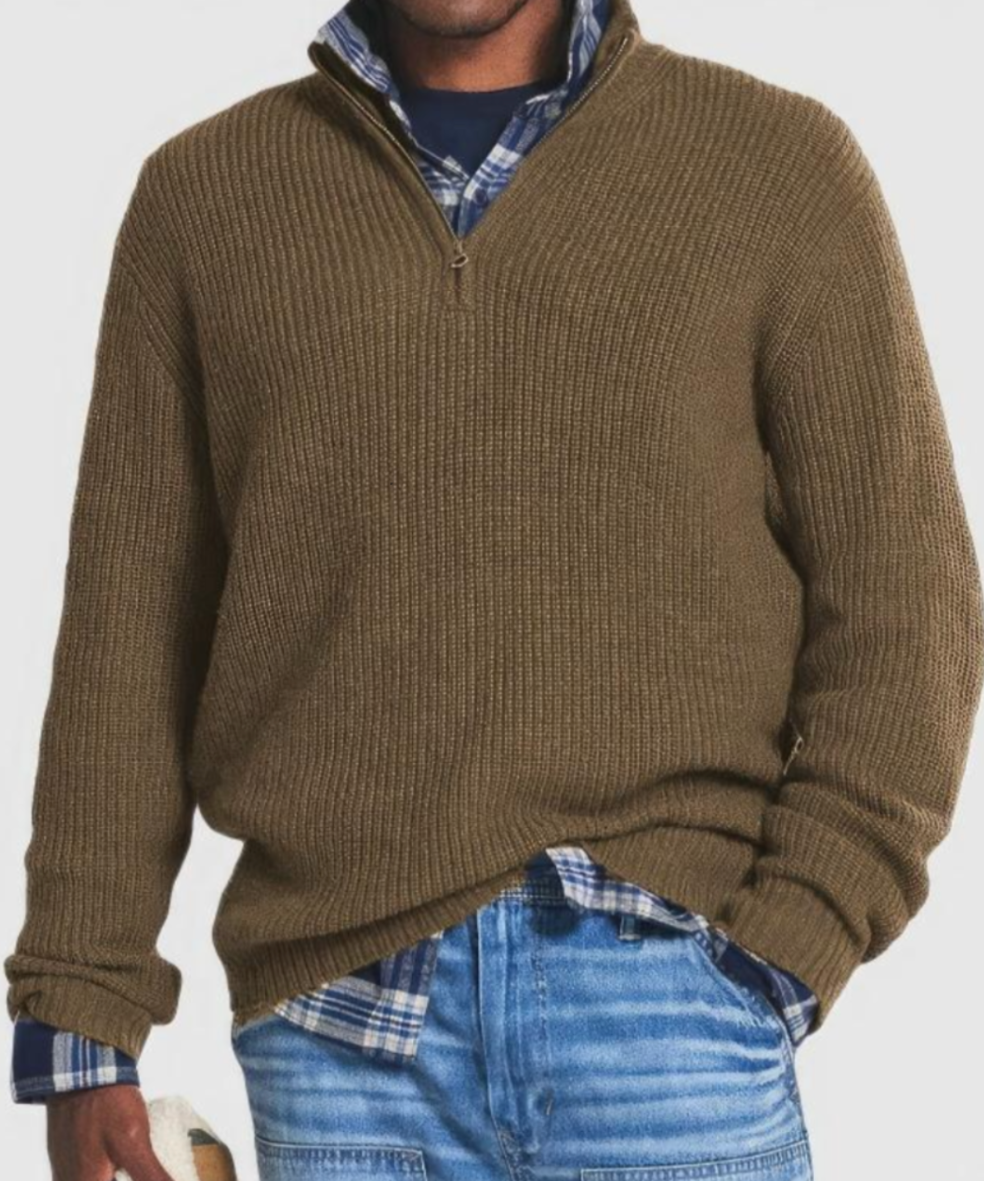 THE CAMDEN | ZIP NECK SWEATER