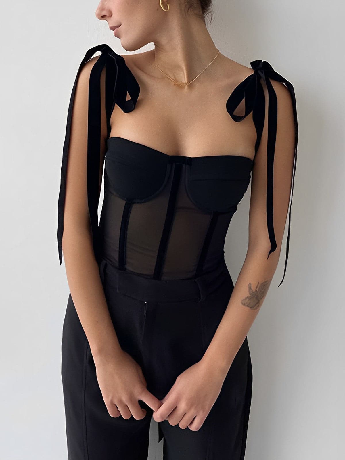 THE MYSTIC | MESH CORSET