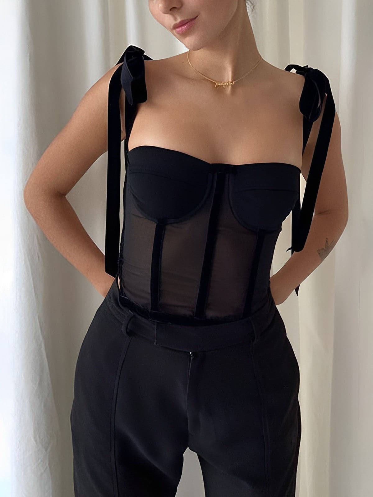 THE MYSTIC | MESH CORSET