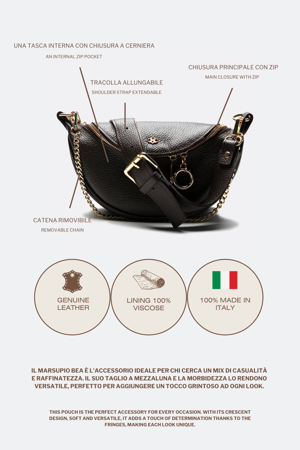 THE BEA | MINIMALIST BELT BAG