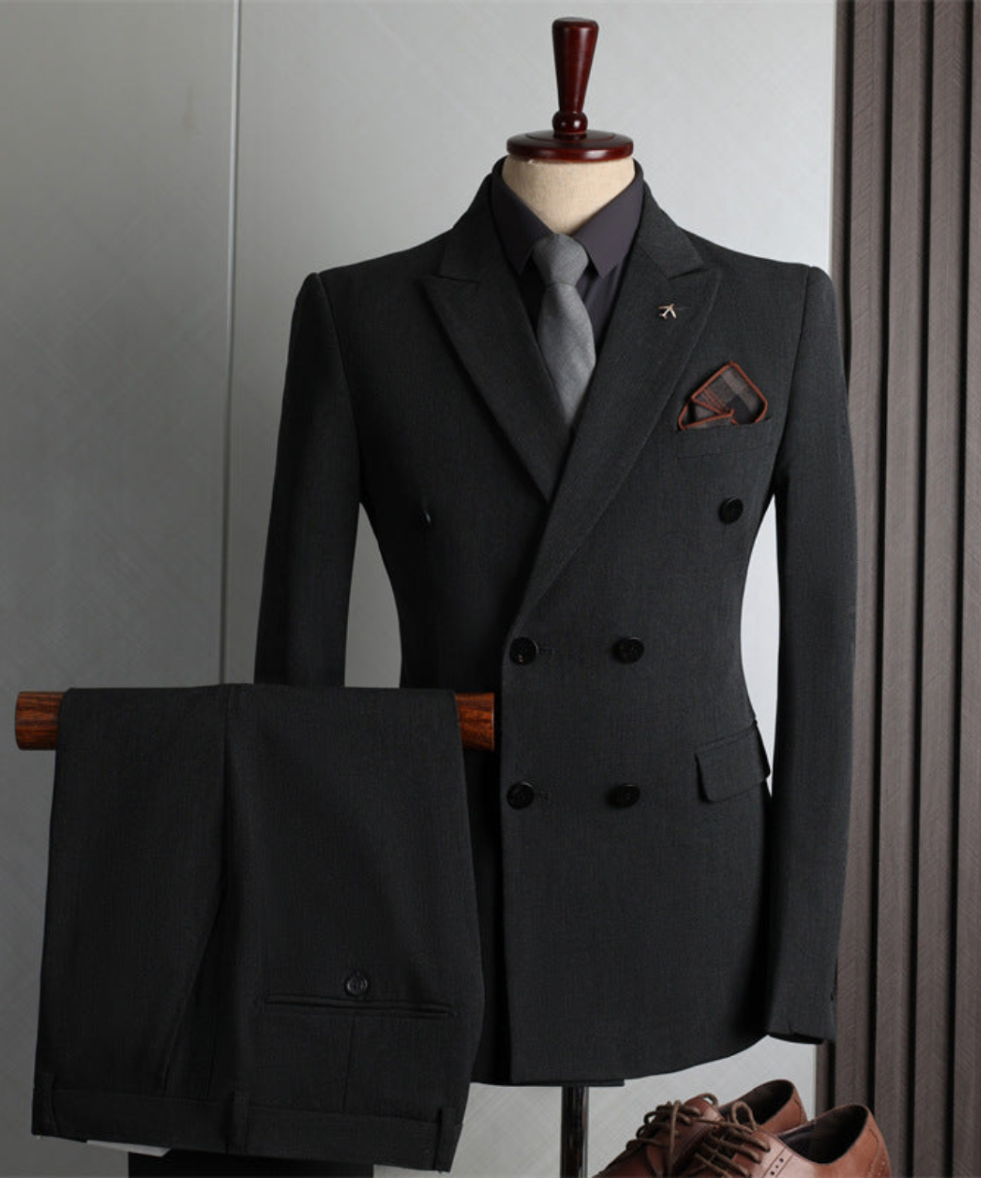 THE BANCROFT | DOUBLE-BREASTED SUIT