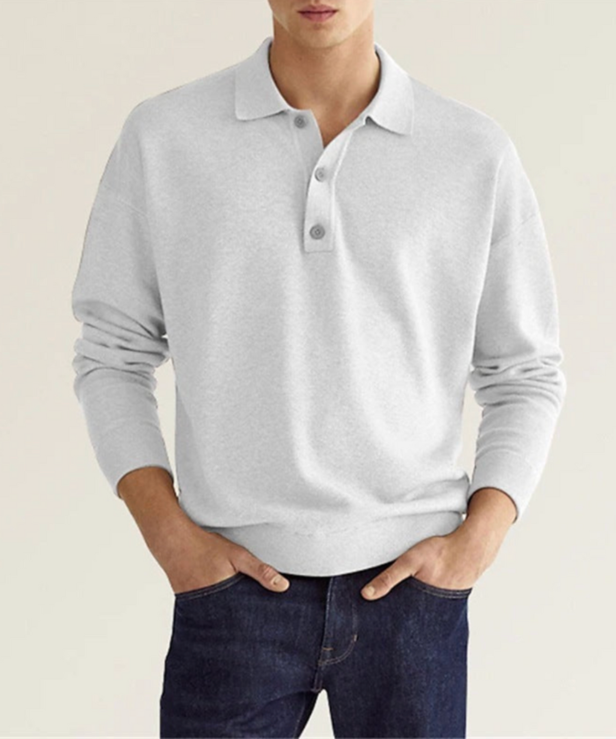 THE MASON | V-NECK POLO SHIRT