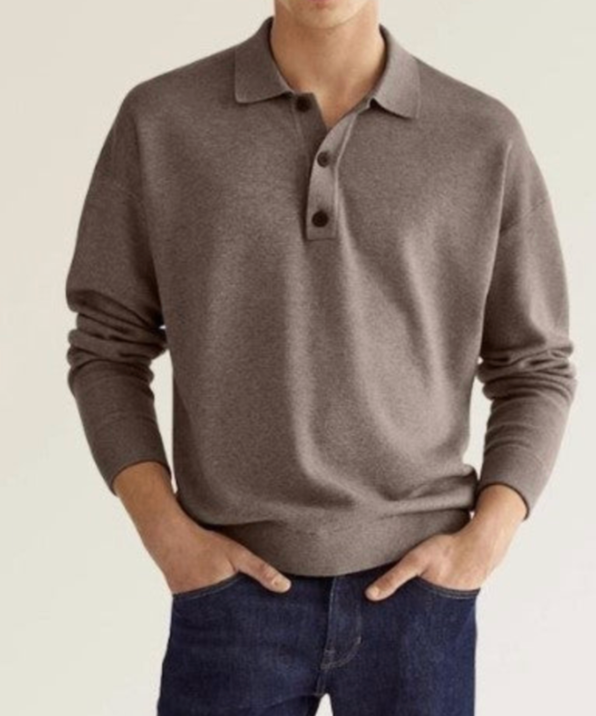 THE MASON | V-NECK POLO SHIRT