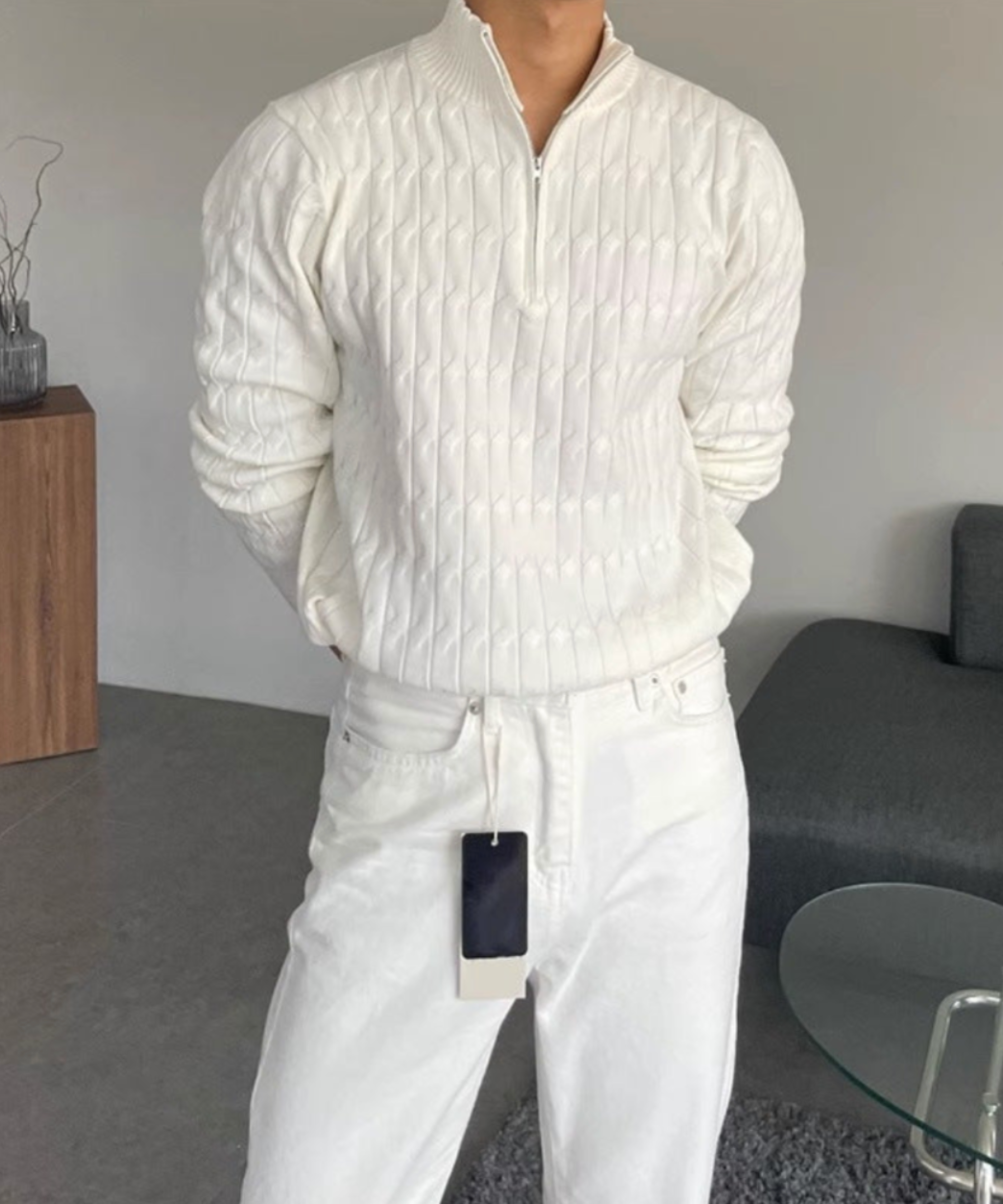 THE LAURENT | HALF-ZIP PULLOVER