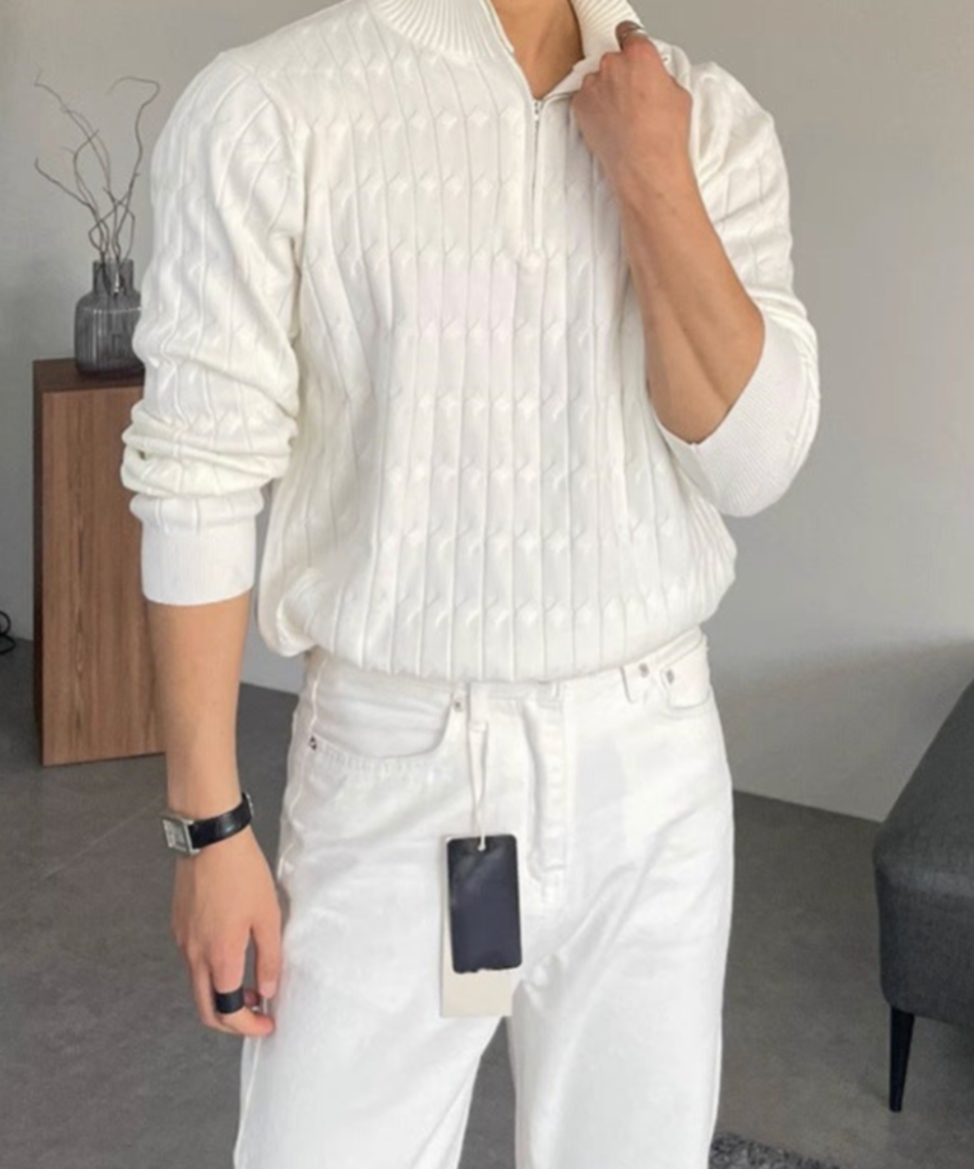 THE LAURENT | HALF-ZIP PULLOVER