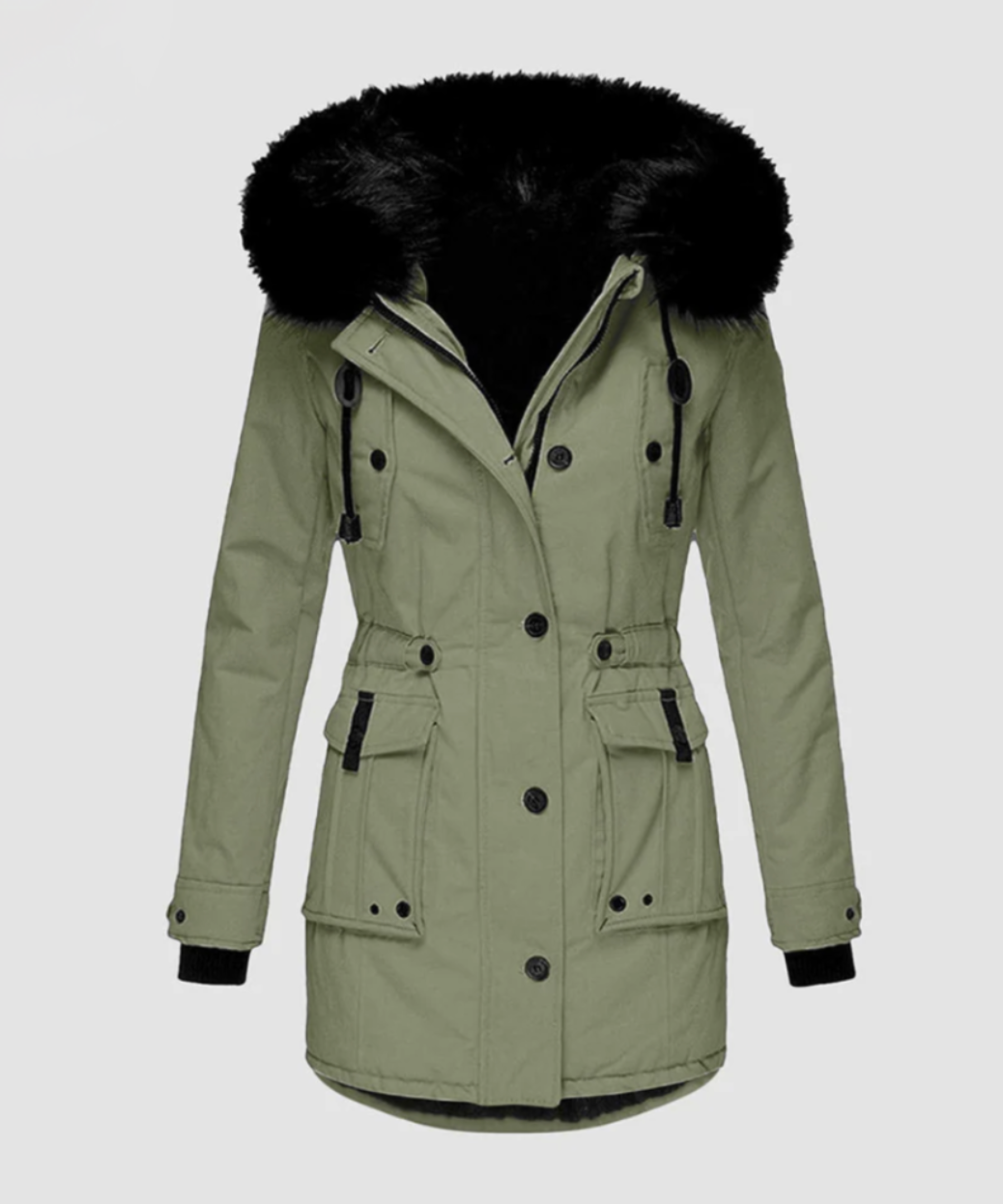 THE LARA | FLEECE LINED COAT