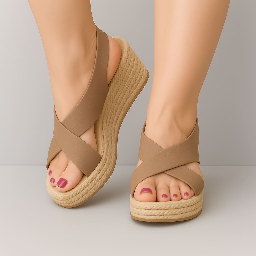 THE ELARA | ELEGANT ESPADRILLE SANDALS