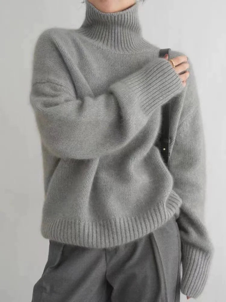 THE AURELIA | LUXE CASHMERE TURTLENECK