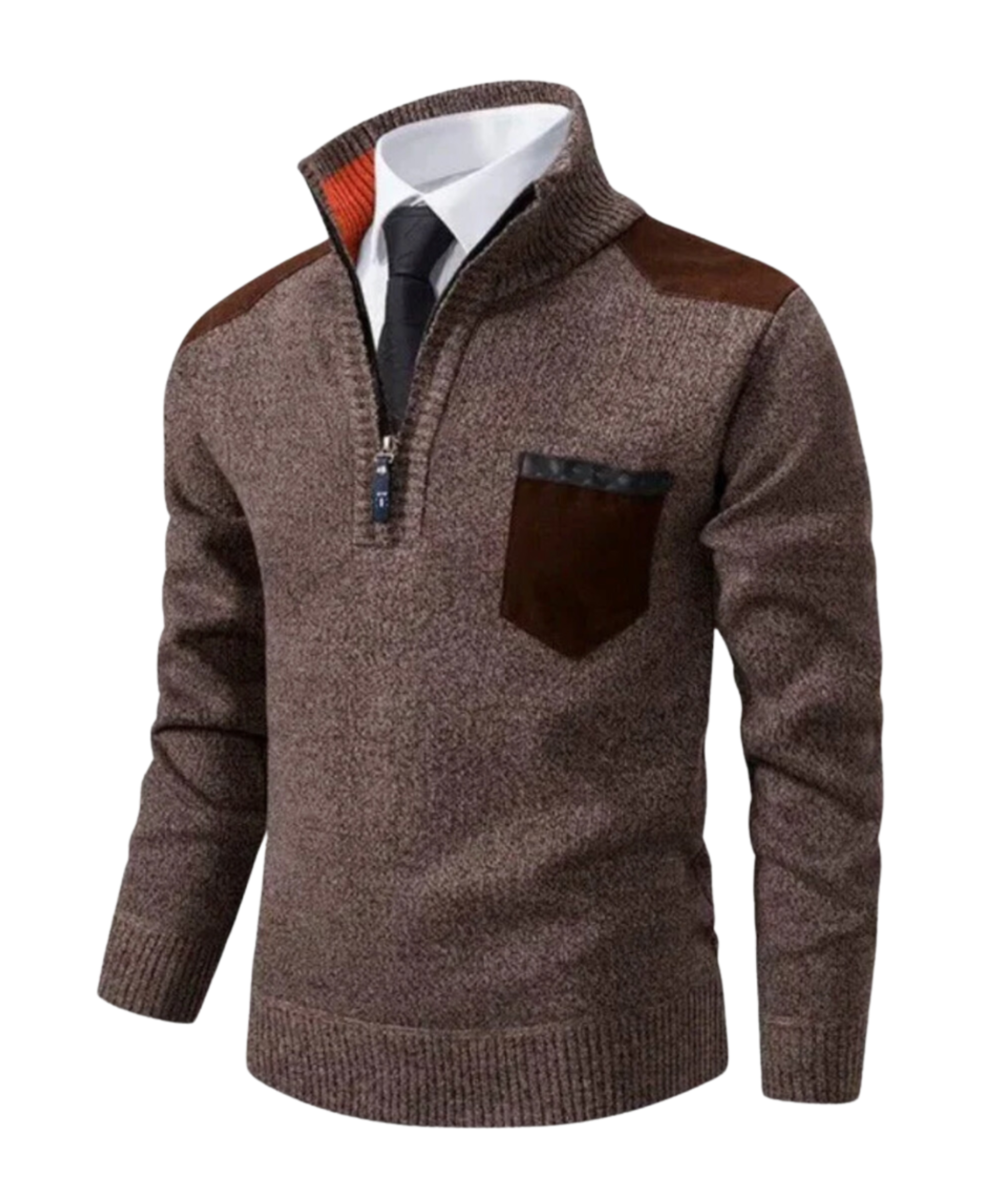 THE HUDSON |  PLUSH ZIP-UP SWEATER