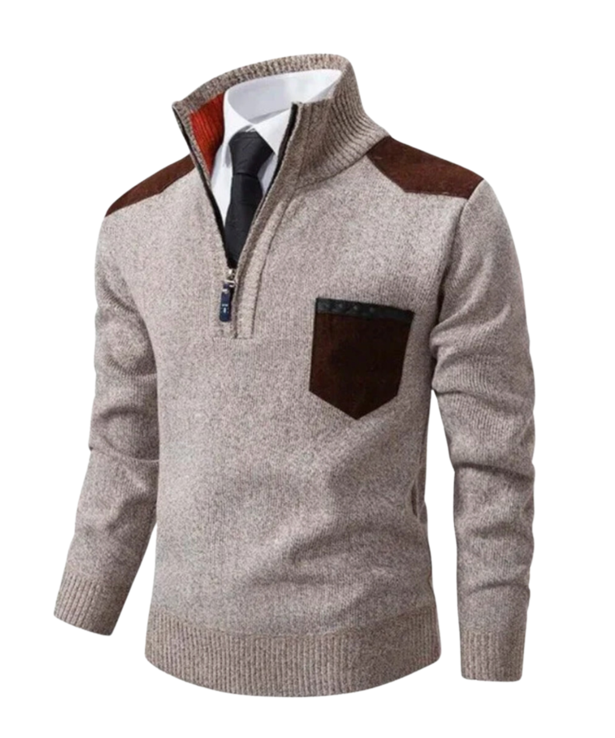 THE HUDSON |  PLUSH ZIP-UP SWEATER