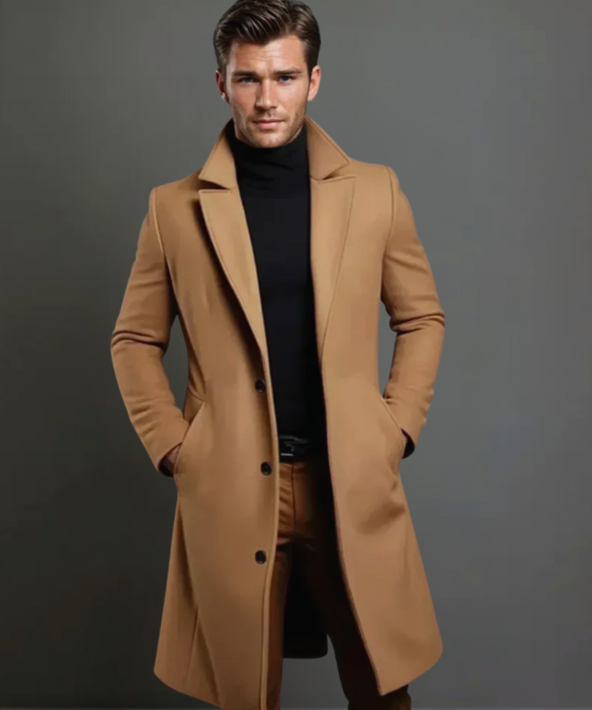 THE JASPER | WOOL TRENCH COAT