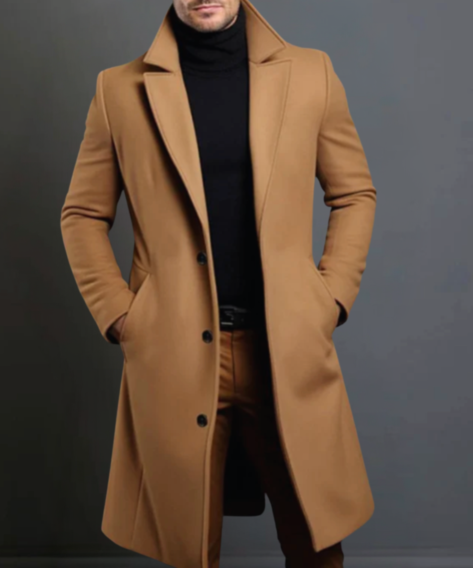THE JASPER | WOOL TRENCH COAT