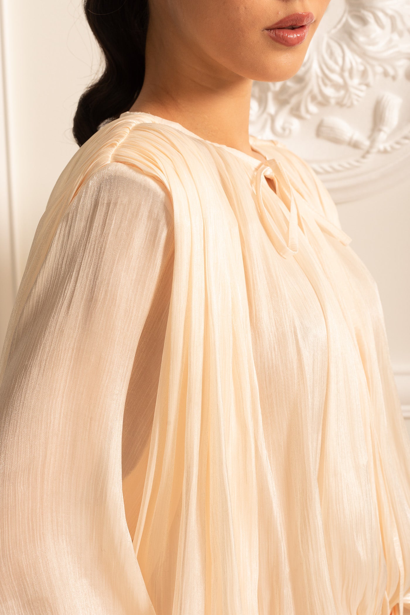 THE IVETTE | DRAPED RUCHED MINI DRESS
