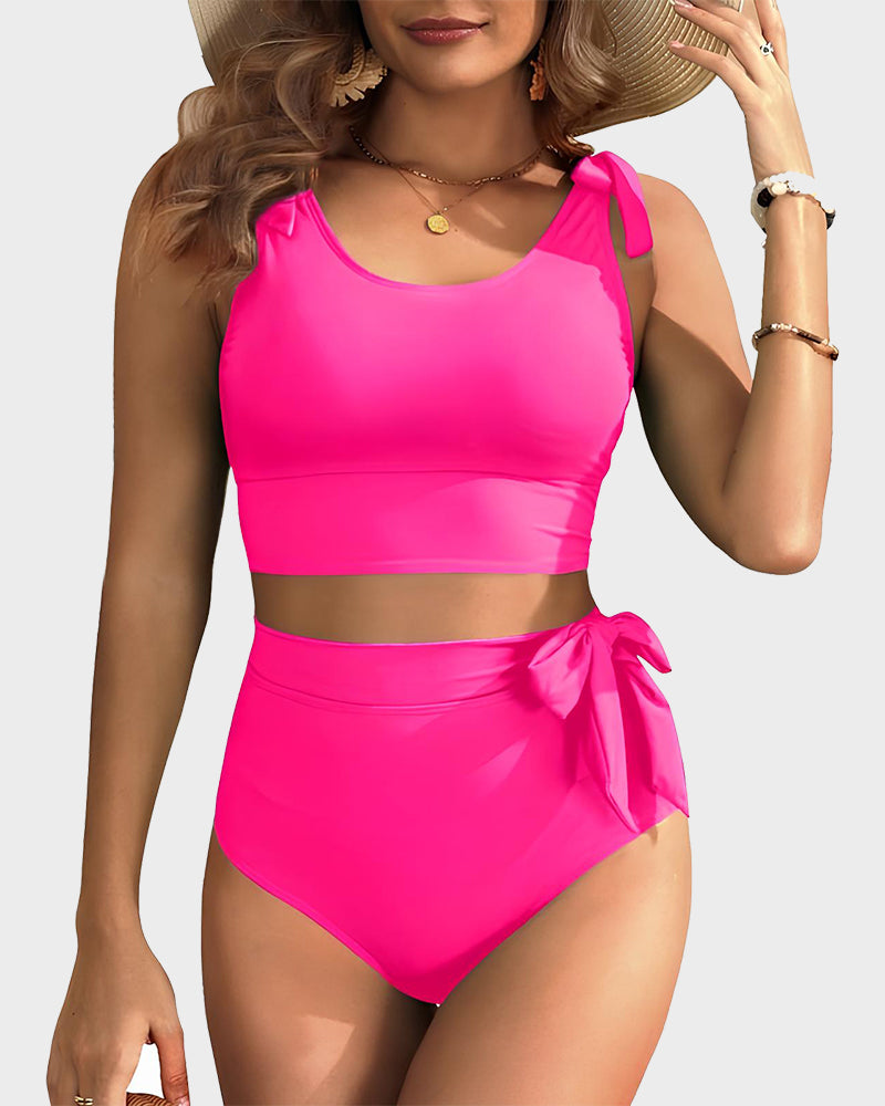 THE LUNARA | DOUBLE TIE BIKINI SET