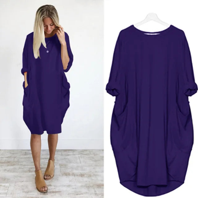 THE BIANCA - COMFORTABLE LOOSE-FITTING DRESS