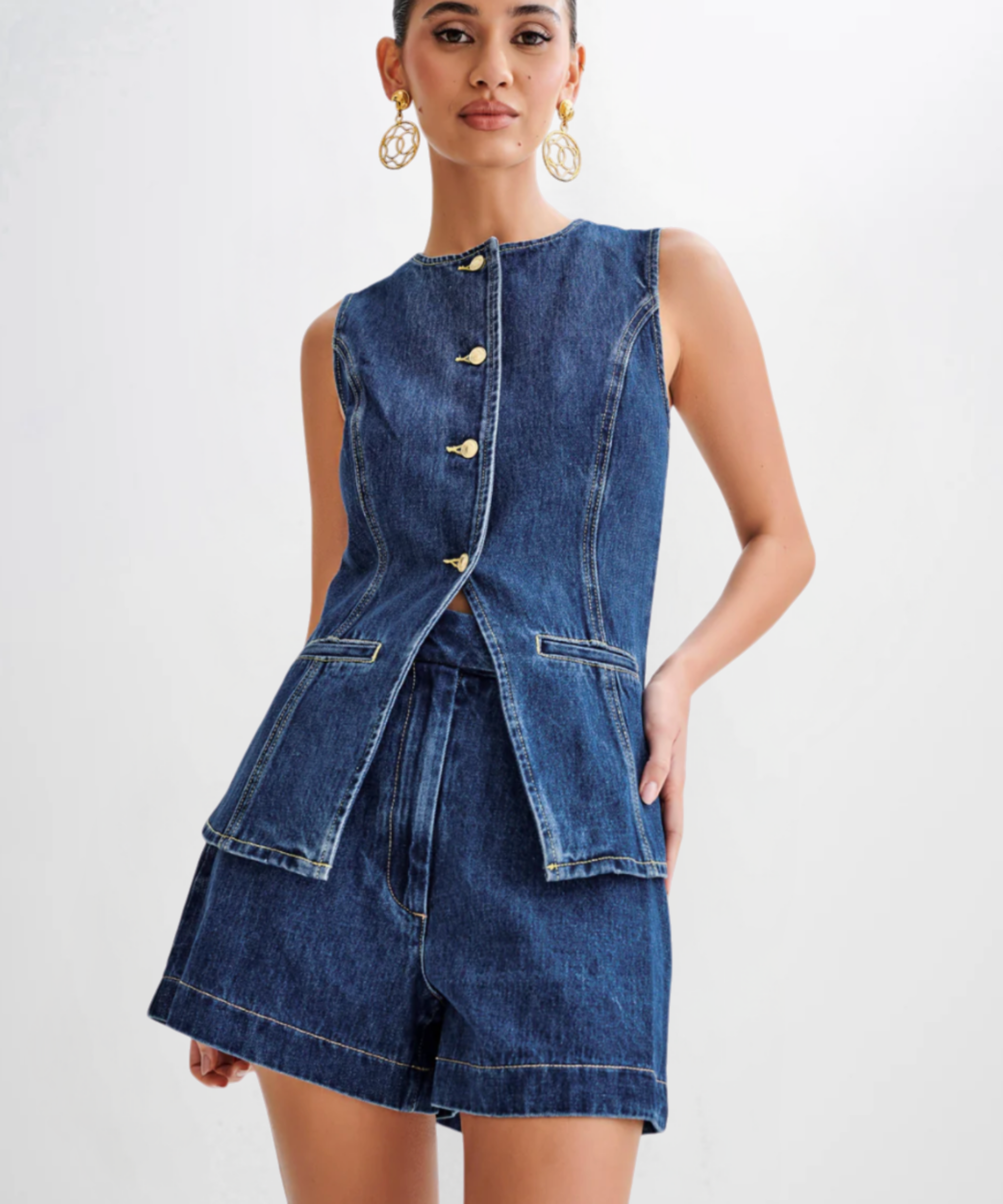 THE MAPLE | DENIM SET