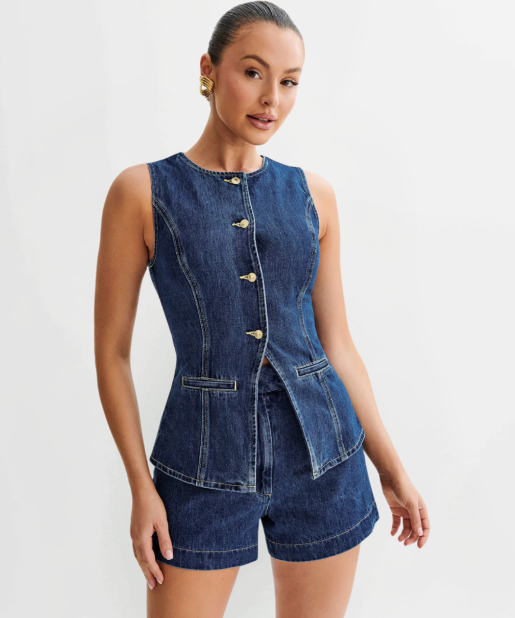 THE MAPLE | DENIM SET